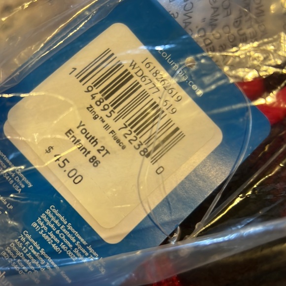 Columbia Toddler Zing III Fleece Jacket - Picture 5 of 5